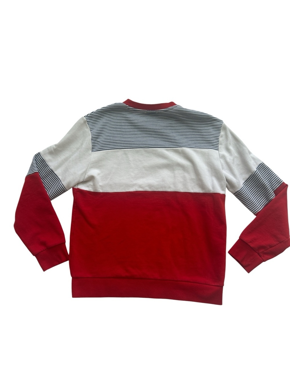 Wilson Red, White & Navy Striped Crewneck Sweater - Men - Picture 2 of 3